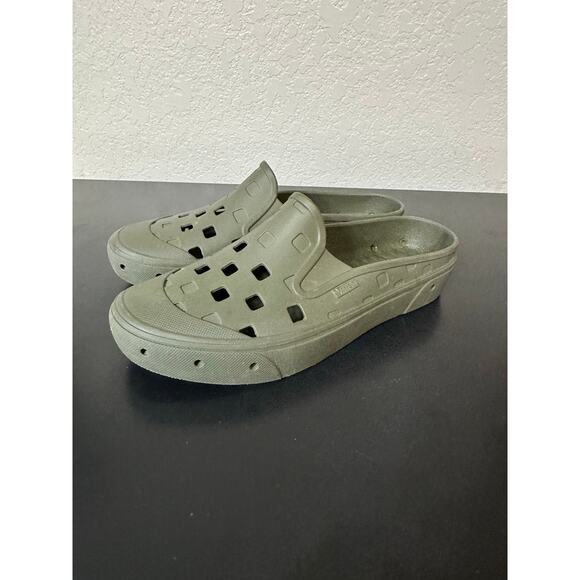 Vans Slip On Mule TRK Shoes Mens 10 Rubber Clogs Waterproof Skater Biker Core - Picture 3 of 11